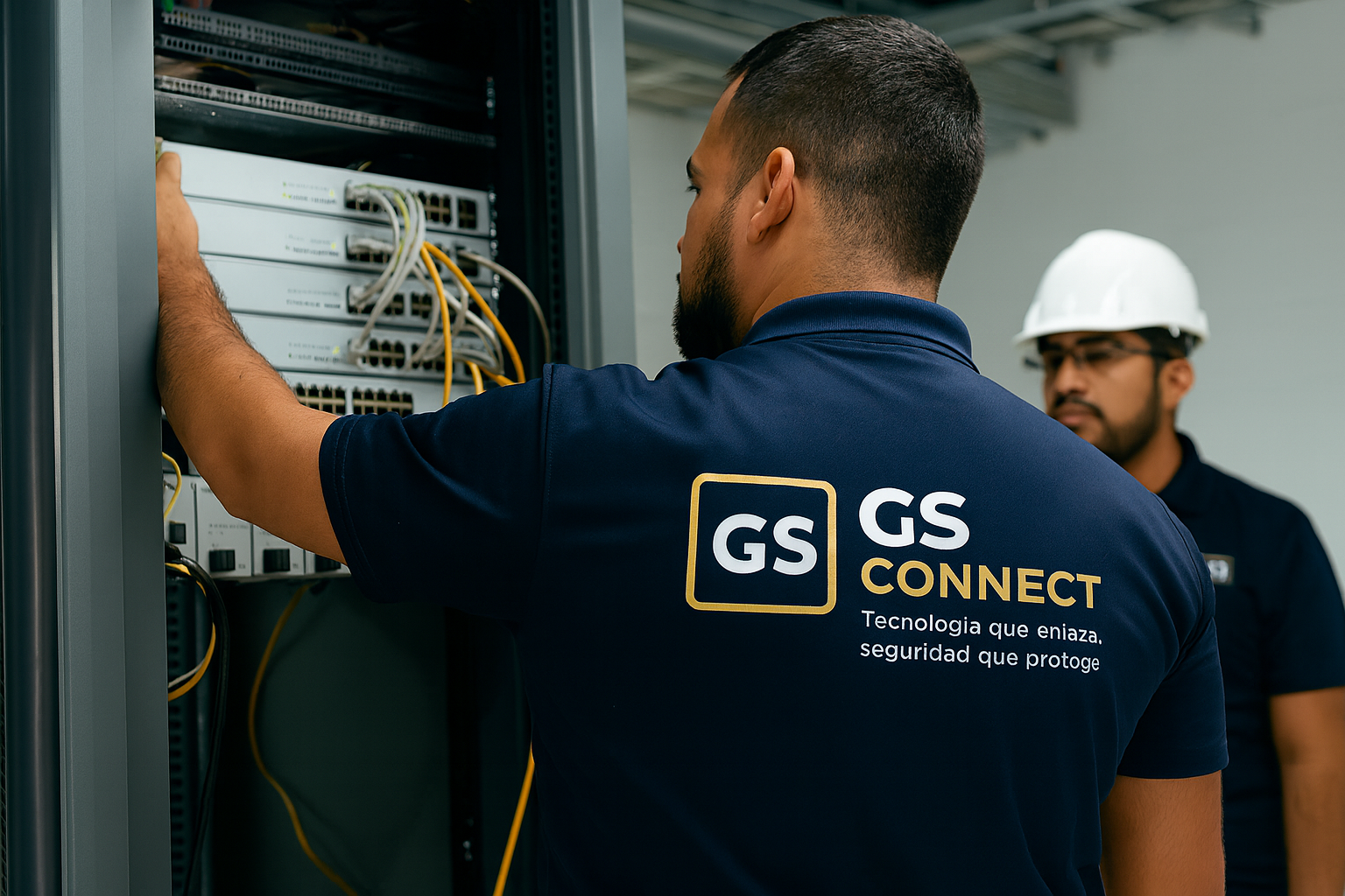Equipo GS Connect desplegando infraestructura