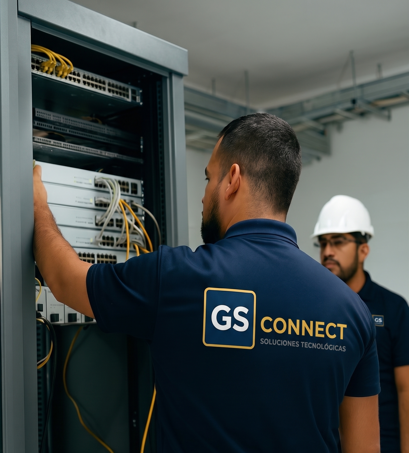 Equipo GS Connect desplegando infraestructura