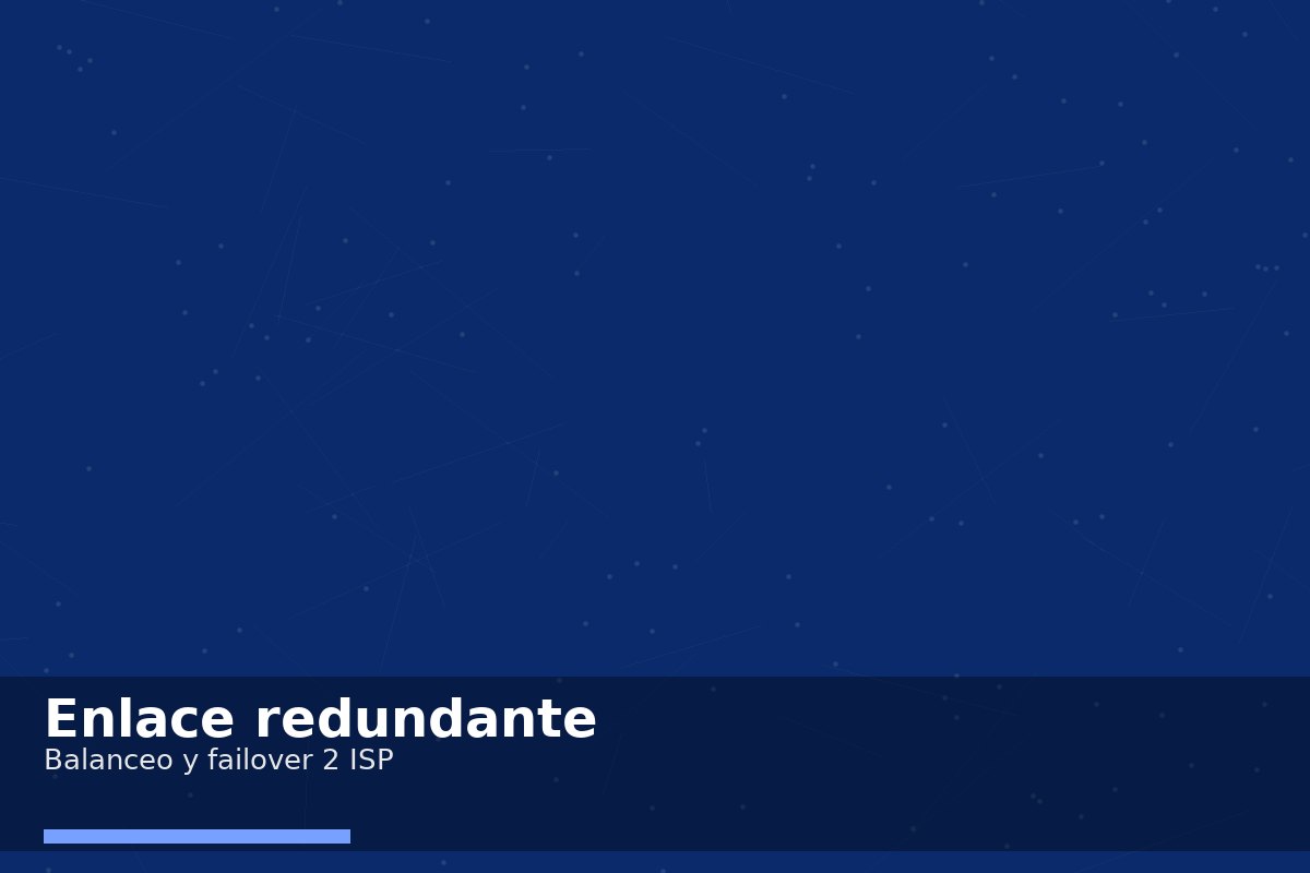 Enlace redundante