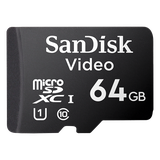 Sandisk Video Ultra SDXC UHS-I/Class 10 MSD SDSDQAS4-064G-BP