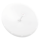 Antena Direccional con Frecuencia Extendida / 4.8 - 6.5 GHz / 28 dBi / Jumper incluido con conector SMA-Macho Inverso / Polaridad en 90º y 45º / Montaje incluido para torre o mástil