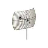 Antena Rejilla direccional, Ganancia 24 dBi, Dimensiones (90 x 60 x 38 cm), rango de frecuencia (2300-2500 MHz).