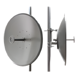 Antena para enlaces Carrier Class Polaridad Sencilla, Frec. 4.9 - 5.9 GHz Ganancia 32 dBi,