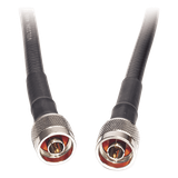 Jumper Coaxial con Cable Wilson-400 | Conector N Macho en los Extremos | 60 Centímetros (23.62 Pulgadas) de Longitud