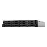 Unidad de Expansión Synology RX1217/RX1217RP | 12 Bahías de Disco | Compatible con SATA 3.5” y 2.5” | Expansión de Volumen en Línea | Fuentes de Alimentación Redundantes (RX1217RP) | Administración con