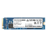 SSD NVMe M.2 SNV3410/3510 | SSD 400GB | Alto Rendimiento 400000 IOPS Lectura | 70000 IOPS Escritura | Resistencia 1022 TBW | Protección de Datos Integral | Análisis de Vida Útil | Diseñada para Sistemas Synology.