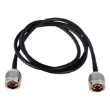 Jumper de 110 cm (43.31 Pulgadas) Fabricado con Cable RG-58U-SYS, Conectores N en Ambos Extremos.