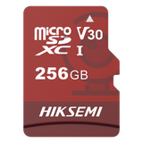 MicroSD HIKSEMI NEO Plus / 256 GB / 95 MB/s Lectura / 55 MB/s Escritura / Clase 10 U3 / TLC NAND / Especializada Para Videovigilancia 24/7