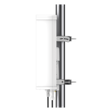 Antena sectorial de 90 grados, 18 dBi, 5.9-7.1 GHz, MU-MIMO 4x4, incluye kit de montaje para EPMP4600