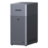 NAS UGREEN NASync DH2300 / Procesador RK3576 / 4GB / 32GB eMMC / 2 Bahías SATA / JBOD-Basic-RAID 0-RAID 1 / Puerto HDMI 4K / 1 GbE / USB 3.2 Gen 1 Type-C / Detección NFC