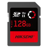 Memoria SD / 128 GB / 250 MB/s Lectura / 180 MB/s Escritura / V60 U3 / Para Fotografía Profesional 4K / HIKSEMI CAPTURE E60