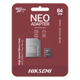 Memoria microSD con Adaptador / 64 GB / Clase 10 / NAND TLC / 92 MB/s Lectura / Multipropósito