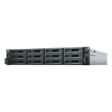 Unidad de Expansión RX1223RP | 12 Bahías HDD/SSD SATA 3.5″ o 2.5″ | Fuente de Alimentación Redundante | Compatible con Synology DSM | Plug-and-Play.