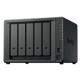 NAS DiskStation DS1525+ | 5 Bahías | Expansión hasta 15 Bahías | 2 Puertos 2.5GbE | Soporte 10GbE | Almacenamiento en Caché SSD | Hasta 300 TB de Capacidad | Compatible con Virtualización y Vigilancia.