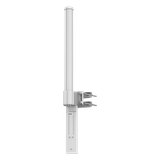 Antena Omnidireccional de 360° AirMetro con 13 dBi en Banda 5Ghz (5150-5850 Mhz) Slant 90° Compatibilidad Multi-Marca para enlaces Multipunto, Conectores SMA Hembra Inverso.