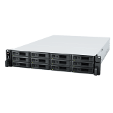 Unidad de Expansión RX1222sas | 12 Bahías SAS/SATA 3.5″ o 2.5″ | Diseño Redundante | Fuentes de Alimentación Dobles | Compatible con Unidades Synology.
