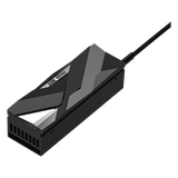 Disipador de Calor Activo para SSD M.2 2280 / Aleación de Aluminio / Ventilador PWM / Reducción ≤30°C / 4 Pines / 73 x 22 x 9 mm