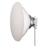Antena direccional Alto Rendimiento / Parábola profunda para mayor aislamiento al ruido /6 ft / 4.9 a 6.4 GHz / / Ganancia de 38 dBi / Soporte de acero inoxidable / Polaridad en 90 ° y 45 ° / Incluye montaje.