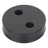 Inserto de Caucho de 4″ Con Dos Orificios para Cable de 1/2 in