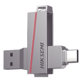 Memoria USB Dual de 256 GB / USB-C y USB-A / Transferencia de Alta Velocidad / Metálica / Compatible con Dispositivos Móviles, Windows, Mac y Linux