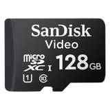 Tarjeta MicroSDXC / 128 GB / Clase 10 / Lectura 80 MB/s / 64 TBW / -25°C a 85°C