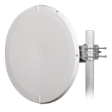 Antena Direccional de Alto Rendimiento / 30.5 ± 1 dBi / 2 ft / 5.9-7.125 GHz / Conectores RP-SMA / Alto Aislamiento al Ruido / Fácil Montaje y herraje de acero inoxidable / Radomo Incluido