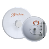 Antena Direccional Blindado para radio C5X, B5X, C6X, B6X/ 36 dBi / Diámetro de la antena 120 cm / Frecuencia de 4.9-6.4 GHz/ Incluye montaje