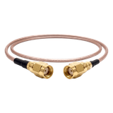 Jumper de Alta Calidad para Telecomunicaciones, 50 cm de longitud, SMA-Macho Inverso ambos extremos