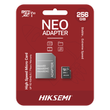 Memoria microSD con Adaptador / 256 GB / Clase 10 / NAND TLC / 92 MB/s Lectura / Multipropósito