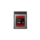 Memoria CFexpress Tipo B / 1 TB / 1800 MB/s Lectura / 1600 MB/s Escritura / Video 8K / PCIe Gen 3×2