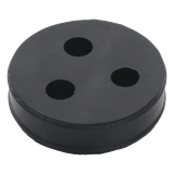 Inserto de Caucho de 4″ Con Tres Orificios para Cable de 1/2 in