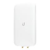 Antena sectorial simétrica UniFi, doble banda con apertura de 90° en 2.4 GHz (10 dBi) y 45° en 5 GHz (15dBi)