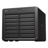 NAS Synology DiskStation DS2422+ | 12 Bahías | Expandible a 24 Bahías | Procesador AMD Ryzen Quad-Core | Hasta 32 GB DDR4 ECC | Caché NVMe SSD | Redes 10/25GbE | Compatible con Virtualización y Vigilancia.