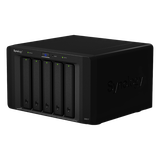 Unidad de Expansión Synology DX517 | 5 Bahías SATA HDD/SSD 3.5″ y 2.5″ | Puerto eSATA | Diseño Hot-Swap | Compatible con DS1517+ y DS1817+.