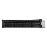 Servidor de Almacenamiento en Red RackStation RS1221+ | 8 Bahías | Expansión a 12 Bahías | CPU AMD Ryzen V1500B | 4 GB DDR4 ECC | RAID Soportado | 10/25GbE | Synology High Availability | Protección de Datos Integral.