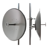 Antena para enlaces Carrier Class, Frec. 4.9 - 5.9 GHz Ganancia 32 dBi, Dimensiones 92.7 cm / Peso 10 kg