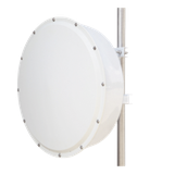 Antena direccional de alta resistencia, Ganancia 30 dBi, (4.9 -6.5 GHz), Plato hondo para mayor inmunidad al ruido, Conectores N-Hembra, Montaje y radomo incluido